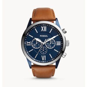 Fossil Men's Genuine Leather Watch Bq2125 - image 1